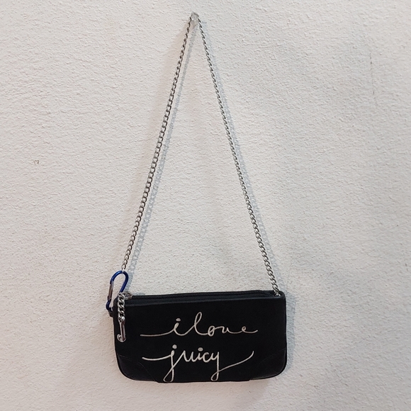 Juicy Couture velour bag 🖤🤍 - Picture 2 of 9